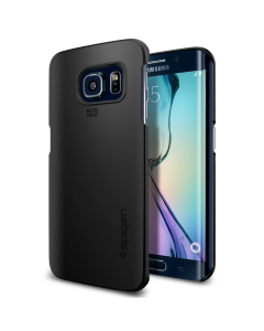 Клип-кейс Spigen для Galaxy S6 Edge - Thin Fit - Черный - SGP11408