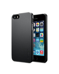 Клип-кейс Spigen для iPhone SE / 5s / 5 - Ultra Fit - Черный - SGP10301
