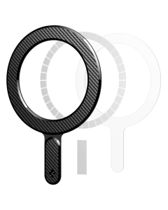Кольцевая пластина Spigen для смартфона - Magnet Ring Plate (MagFit) - Карбон - ACP06107