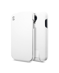 Кожаный чехол Spigen для Galaxy S4 - illusion Legend - Белый - SGP10256