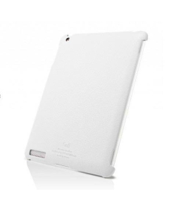 Кожаный чехол-накладка Spigen для iPad 2 / 3 / 4 - Griff - Белый - SGP07694