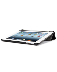 Кожаный чехол-подставка Spigen для iPad 2 / 3 / 4 - Leinwand - Черный - SGP09164