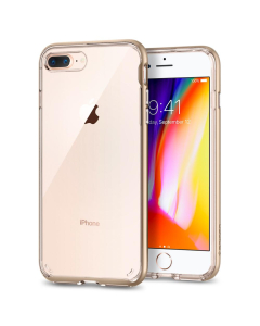 Прозрачный чехол Spigen для iPhone 7 Plus / 8 Plus - Neo Hybrid Crystal 2 - Золотой - 055CS22371