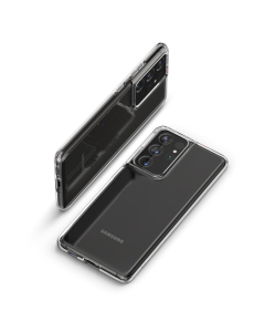 Чехол-капсула Spigen для Galaxy S21 Ultra - Liquid Crystal - Кристально прозрачный - ACS02347