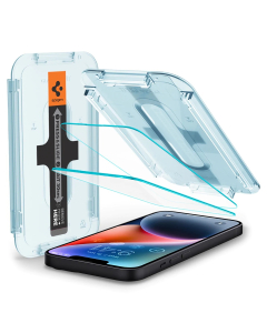 Защитное стекло Spigen для iPhone 14 Plus - EZ FIT GLAS.tR (Sensor Protection) - Прозрачный - 2 шт - AGL03376