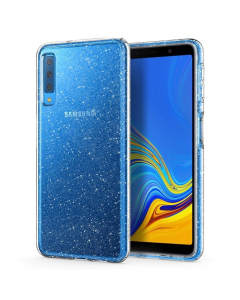 Чехол Spigen для Galaxy A7 (2018) - Liquid Crystal Glitter - Кристально-прозрачный - 608CS25752