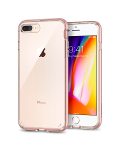 Прозрачный чехол Spigen для iPhone 7 Plus / 8 Plus - Neo Hybrid Crystal 2 - Розовое золото - 055CS22369