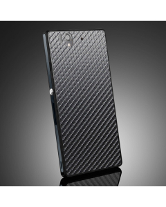 Защитная наклейка Spigen для Sony Xperia Z - Skin Guard - Черный карбон - SGP10149