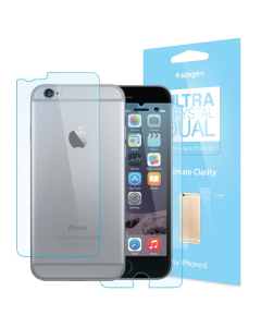 Защитная пленка Spigen для iPhone 6s / 6 - Steinheil Dual - Ultra Crystal - SGP11206