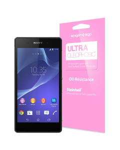 Защитная пленка Spigen для Sony Xperia Z2 - Steinheil - Ultra Oleophobic - SGP10827