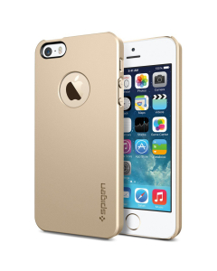Накладка Spigen для iPhone SE / 5s / 5 - Ultra Thin Air A - Шампань - SGP10607