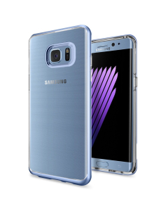 Прозрачный чехол Spigen для Galaxy Note 7 - Neo Hybrid Crystal - Голубой - 562CS20805