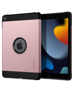Ударопрочный чехол Spigen для iPad 10.2 (2021/2020/2019) - Tough Armor - Розовое золото - ACS00376