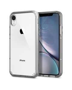 Прозрачный чехол Spigen для iPhone XR - Neo Hybrid Crystal - Серебристый - 064CS24885