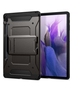 Ударопрочный чехол Spigen для Galaxy Tab S7 FE 5G - Tough Armor Pro - Черный - ACS03008