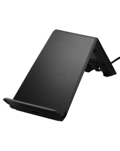 Беспроводная зарядка Spigen - Essential F303W Wireless Fast (9W) - Черный - 000CH21378