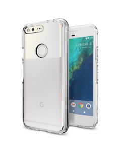 Гибридный чехол Spigen для Google Pixel - Ultra Hybrid - Кристально-прозрачный - F14CS20891