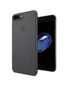 Оригинальный чехол Spigen для iPhone 7 Plus / 8 Plus - AirSkin - Черный - 043CS20870