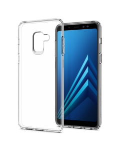 Чехол-капсула Spigen для Galaxy A8 (2018) - Liquid Crystal - Кристально-прозрачный - 590CS22748