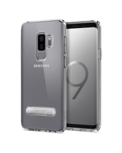 Гибридный чехол с подставкой Spigen для Galaxy S9 Plus - Ultra Hybrid S - Кристально-прозрачный - 593CS22928