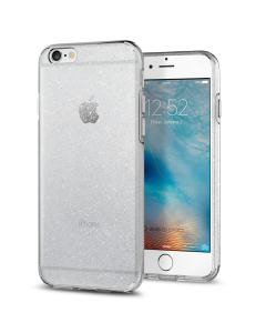 Чехол-капсула Spigen для iPhone 6S / 6 - Liquid Crystal Glitter - Прозрачный кварц - 035CS21755
