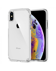 Гибридный чехол Spigen для iPhone X / XS - Ultra Hybrid - Кристально-прозрачный - 063CS25115