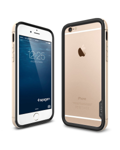 Премиум бампер Spigen для iPhone 6s / 6 - Neo Hybrid EX Metal - Шампань - SGP11187