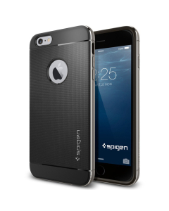 Премиум чехол Spigen для iPhone 6s Plus / 6 Plus - Neo Hybrid Metal - Серый - SGP11177