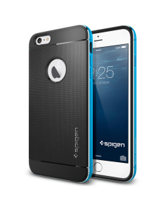 Премиум чехол Spigen для iPhone 6s Plus / 6 Plus - Neo Hybrid Metal - Синий - SGP11072