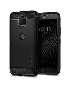 Прочный чехол Spigen для Moto G5S Plus - Rugged Armor - Черный - M12CS22017