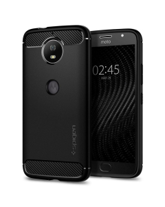 Прочный чехол Spigen для Moto G5S - Rugged Armor - Черный - M16CS22313