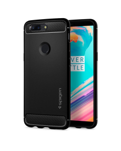 Прочный чехол Spigen для OnePlus 5T - Rugged Armor - Черный - K05CS22712