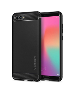 Прочный чехол Spigen для Huawei Honor View 10 / V10 - Rugged Armor - Черный - L25CS23969