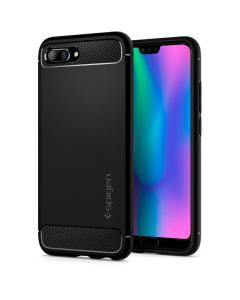 Прочный чехол Spigen для Huawei Honor 10 - Rugged Armor - Черный - L27CS24096