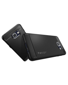 Прочный чехол Spigen для Galaxy A5 (2016) - Rugged Armor - Черный - SGP11834