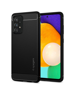 Прочный чехол Spigen для Galaxy A52 - Rugged Armor - Черный - ACS02315