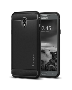 Прочный чехол Spigen для Galaxy J3 (2017) - Rugged Armor - Черный - 580CS21499