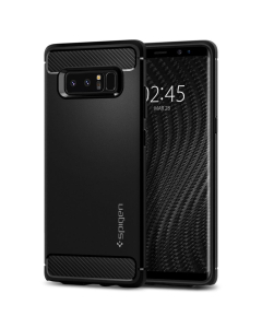 Прочный чехол Spigen для Galaxy Note 8 - Rugged Armor - Черный - 587CS22061