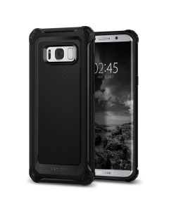 Прочный чехол Spigen для Galaxy S8 Plus - Rugged Armor Extra - Черный - 571CS21276