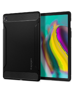 Прочный чехол Spigen для Galaxy Tab S5e - Rugged Armor - Черный - 613CS26150