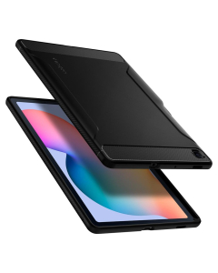Прочный чехол Spigen для Galaxy Tab S6 Lite - Rugged Armor - Черный - ACS01284