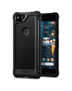 Прочный чехол Spigen для Google Pixel 2 - Rugged Armor Extra - Черный - F16CS22253