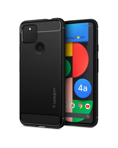 Прочный чехол Spigen для Google Pixel 4a (5G) - Rugged Armor - Черный - ACS01885