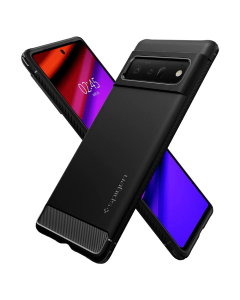 Прочный чехол Spigen для Google Pixel 6 Pro - Rugged Armor - Матово-черный - ACS03456