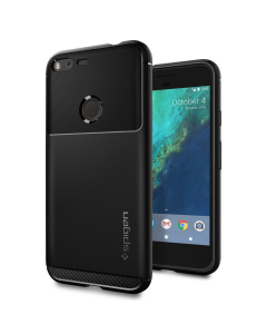 Прочный чехол Spigen для Google Pixel XL - Rugged Armor - Черный - F15CS20903