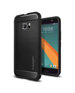 Прочный чехол Spigen для HTC 10 - Rugged Armor - Черный - H09CS20276