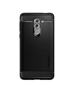 Прочный чехол Spigen для Huawei Honor 6X - Rugged Armor - Черный - L12CS21415