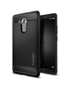 Прочный чехол Spigen для Huawei Mate 8 - Rugged Armor - Черный - SGP11849