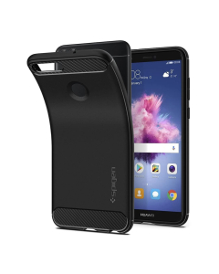 Прочный чехол Spigen для Huawei P SMART - Rugged Armor - Черный - L24CS23183