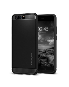 Прочный чехол Spigen для Huawei P10 Plus - Rugged Armor - Черный - L16CS21528